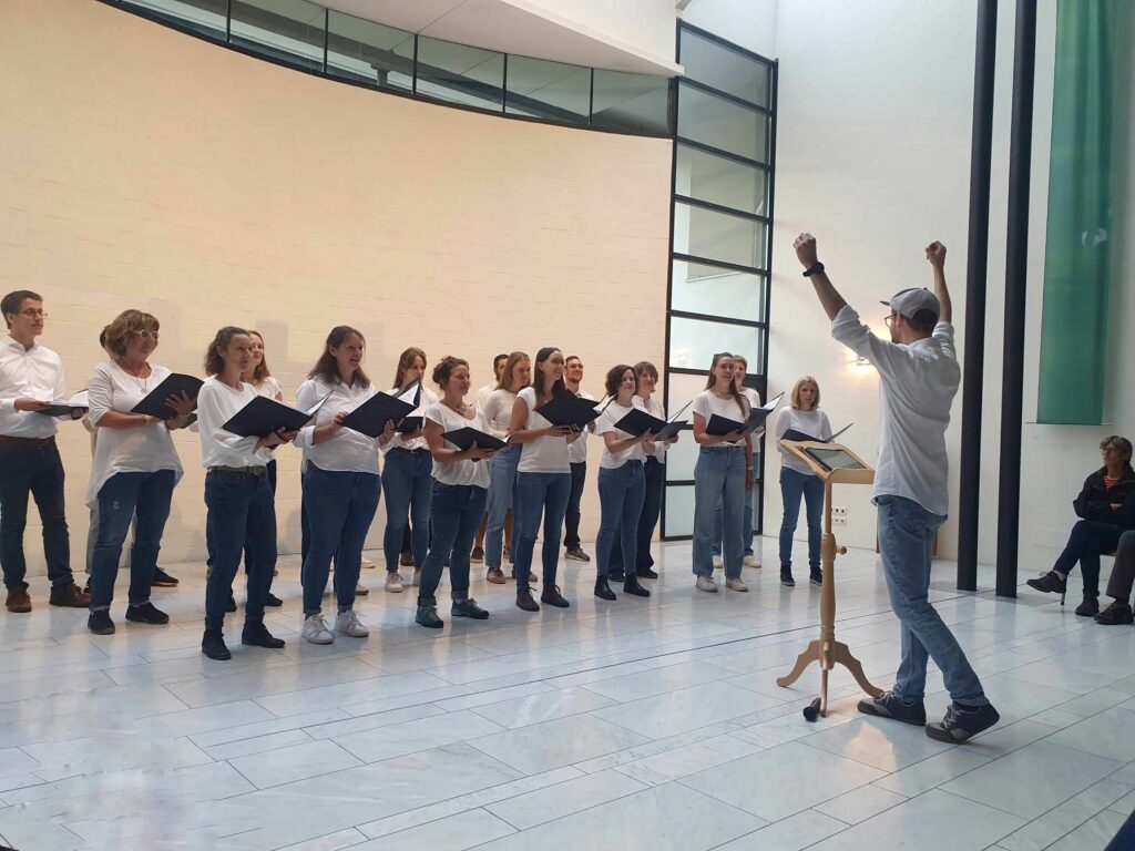 kalikoer, ein junger Chor aus Immenstadt im Allgäu beim Chorfest 2026 in Immenstadt.